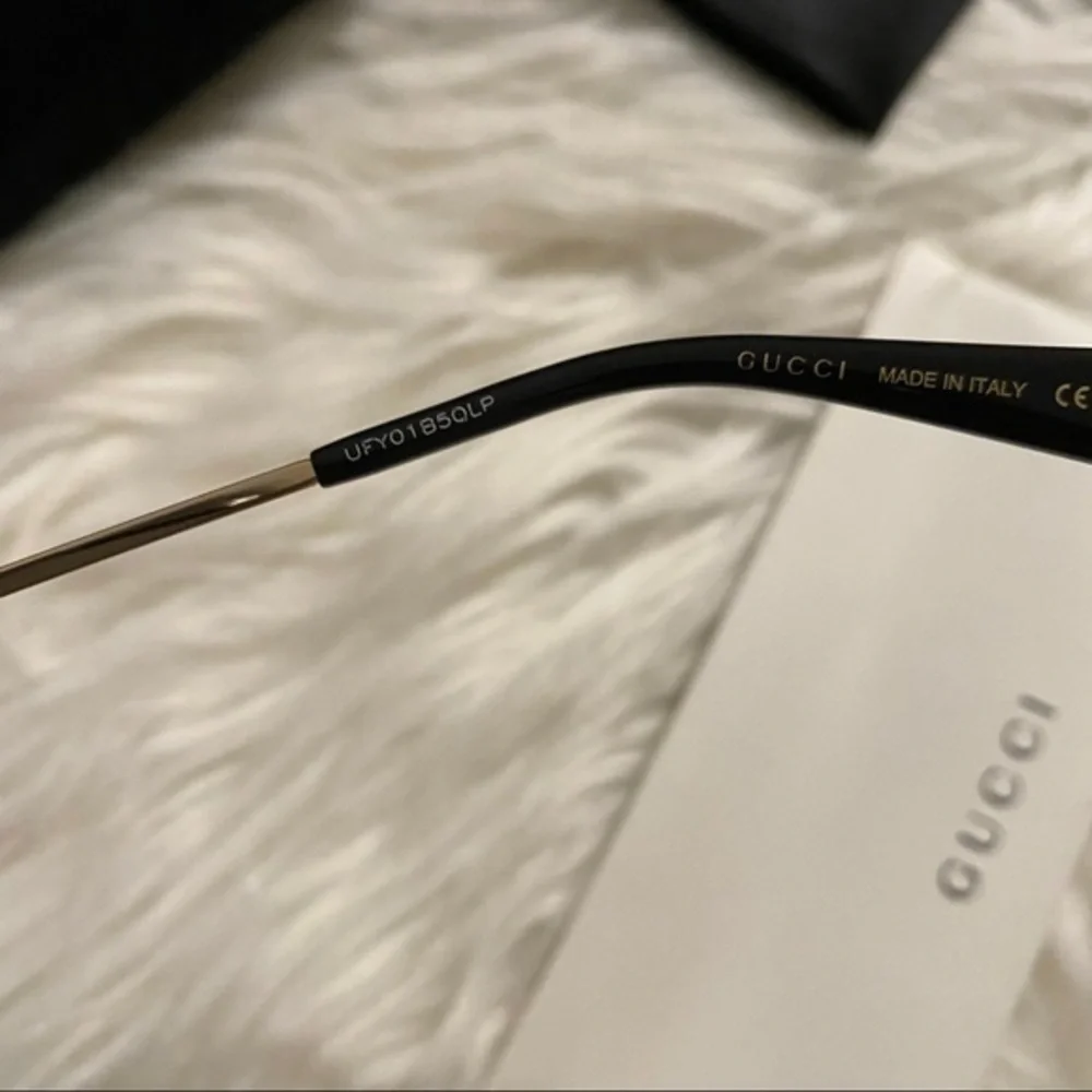 New Gucci 55mm brow bar sunglasses